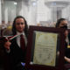 Recibe Salvador Badillo medalla al mérito deportivo. Foto: UNAM
