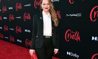 Emma Stone en la premier de Cruella