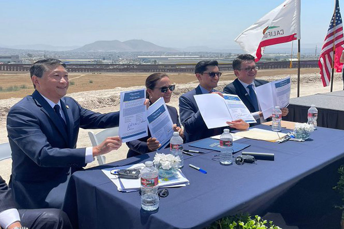 México y California acuerdan construcción de nuevo cruce fronterizo