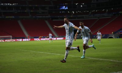 Argentina y Chile líderes de la Copa América. Foto: Twitter