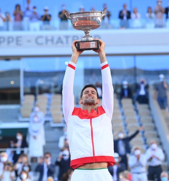 Djokovic se llega Ronald Garros. Foto: Twitter