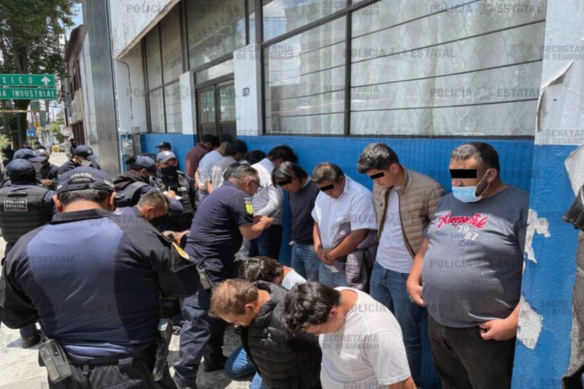 Detienen a 15 por agresión en casilla electoral de Metepec, Estado de México
