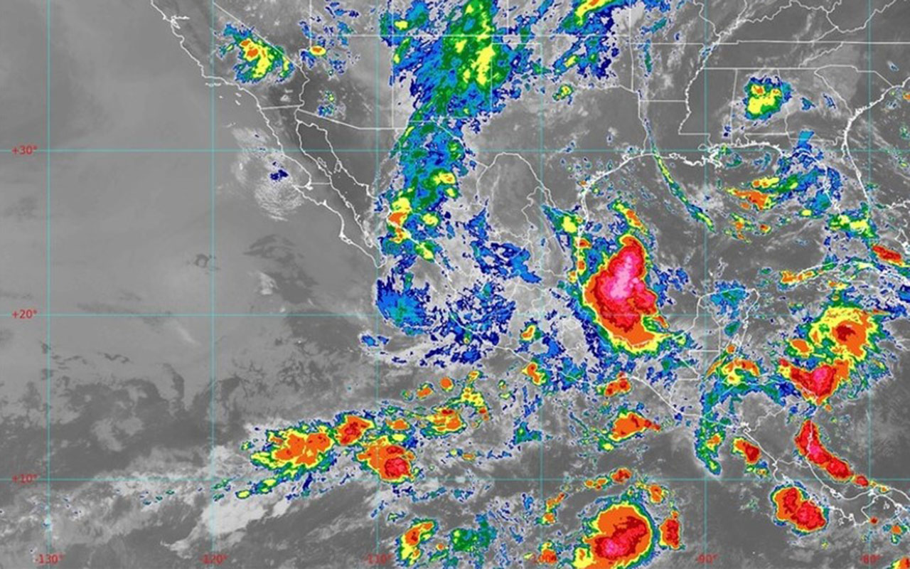Tormenta tropical Enrique provoca lluvias en el país