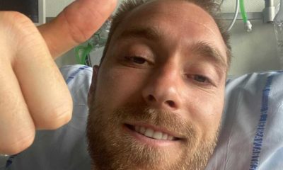 Eriksen agradece muestras de apoyo. Foto: Instagram