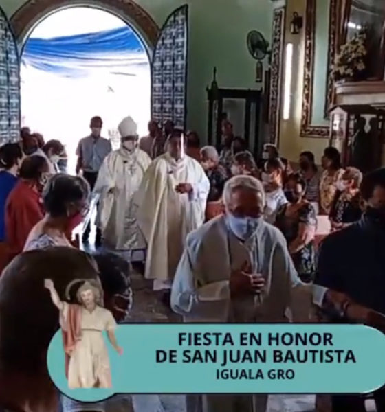 En víspera de fiesta patronal, balacera interrumpe misa en Iguala