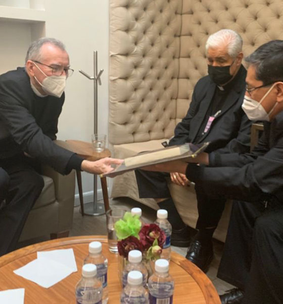 Cardenal Pietro Parolin está en México