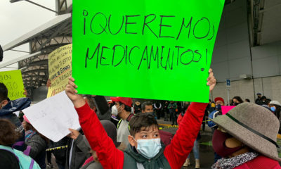 “Mis amigos necesitan medicamentos contra el cáncer”, pide niño a López Obrador