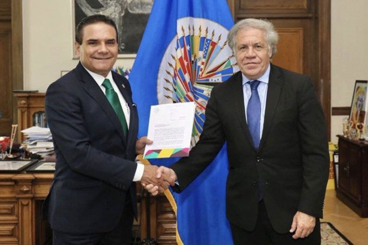 Secretario general de la OEA da positivo a Covid; se reunió con el gobernador Aureoles