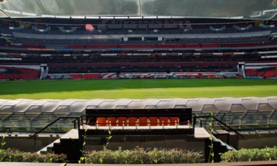 Estadios de la Ciudad de México abren sus puertas. Foto: Twitter Estadio Azteca