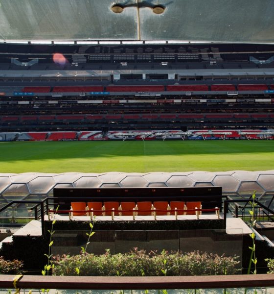Estadios de la Ciudad de México abren sus puertas. Foto: Twitter Estadio Azteca