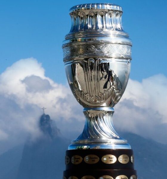 Final de la Copa América con aficionados. Foto: Twitter