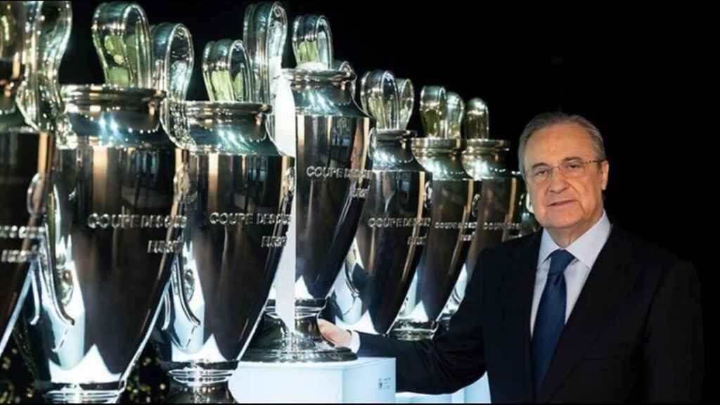 Florentino Pérez. Foto: Real Madrid