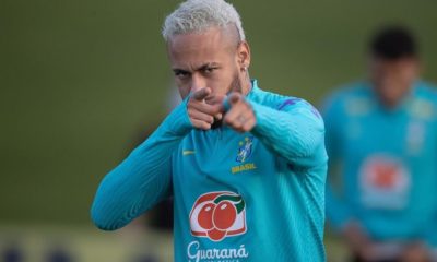 Neymar con la selección de Brasil. Foto: Twitter