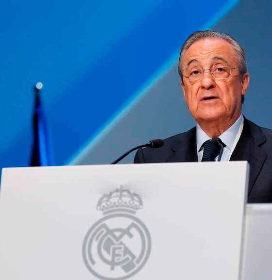 Florentino Pérez, presidente del Real Madrid. Foto: Twitter