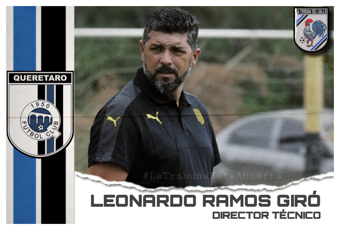 Leonardo Ramos llegó al Querétaro. Foto: Twitter