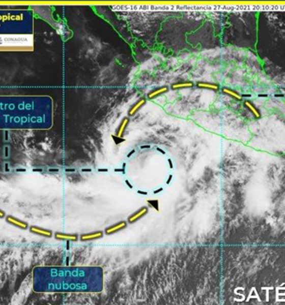 Nora se convertirá en huracán el sábado; Colima está en alerta