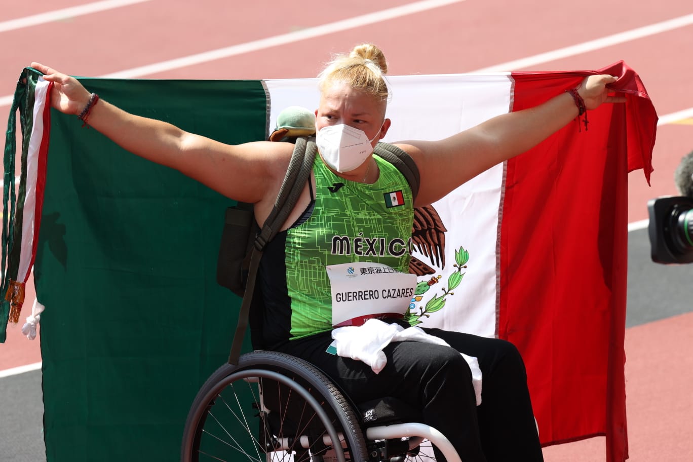 Rosa María Guerrero conquista el bronce en los Juegos Paralímpicos . Foto: Twitter