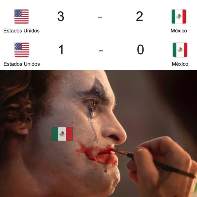 Selección mexicana perdió ante Estados Unidos. Foto: Twitter