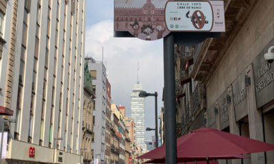 Madero, calle sin humo de tabaco en el Centro Histórico