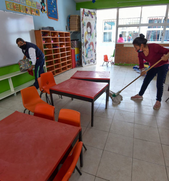 Sigue limpieza de escuelas para retorno a clases seguro: SEP
