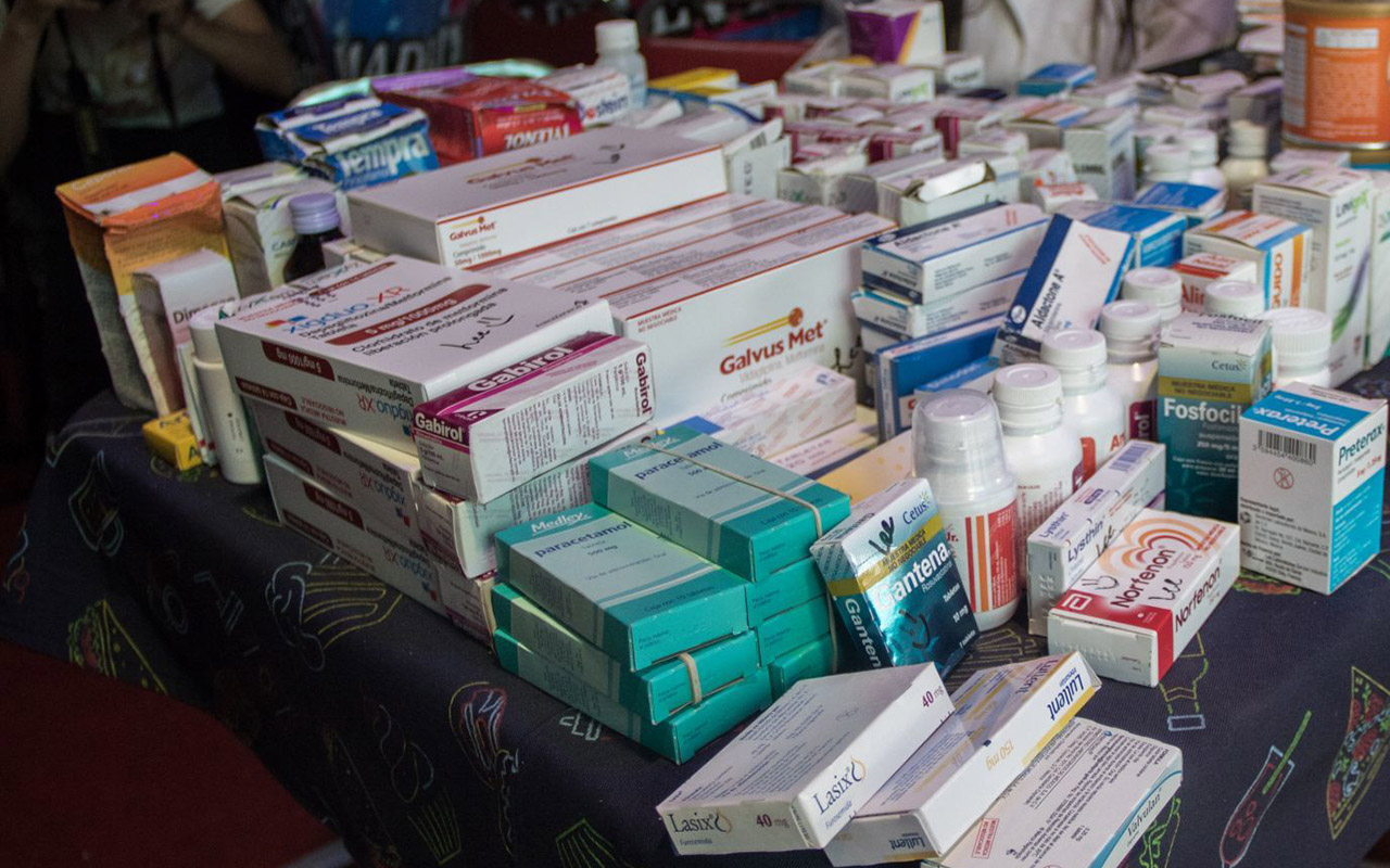 México ha recibido 54 millones de medicamentos para garantizar abasto