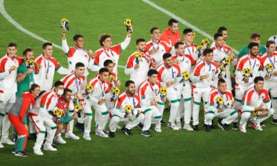 México recibió su bronce. Foto: @miseleccionmx