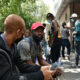 Cientos de migrantes haitianos tramitan solicitud de refugio en México
