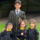 Hijos de Cristiano Ronaldo a la escuela. Foto: Twitter