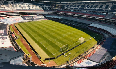Palco del Estadio Azteca el Premio Mayor. Foto: Twitter