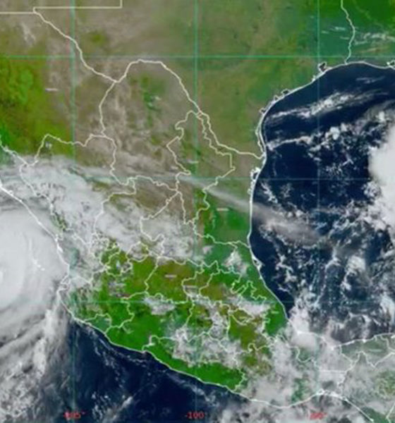 Huracán "Olaf" toca tierra en Baja California Sur; se degrada a categoría 1