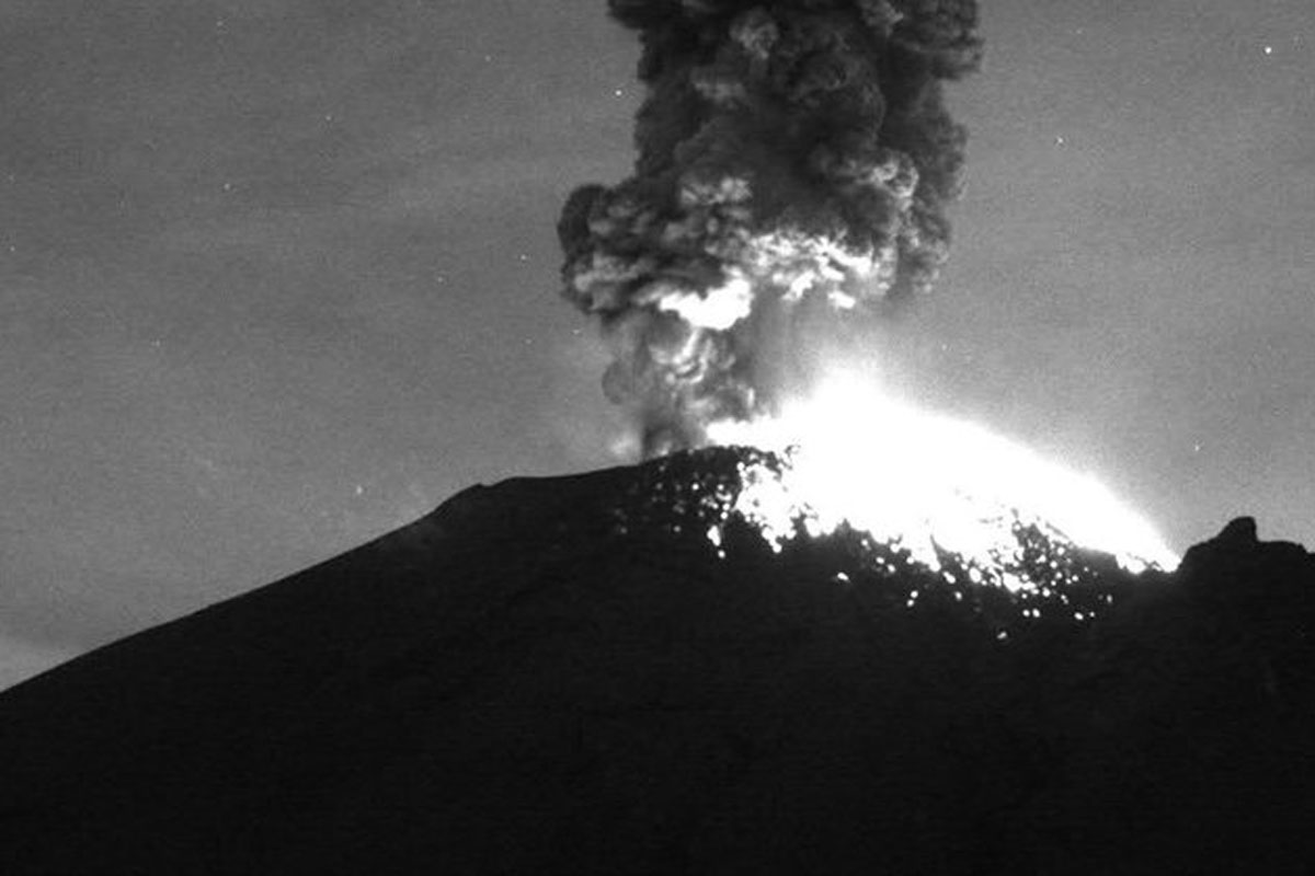 Alertan posible caída de ceniza del Popocatépetl en cuatro alcaldías