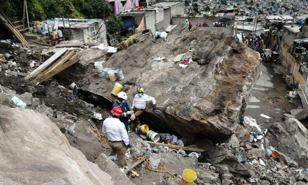 Confirman "Riesgo Mayor" en el cerro del Chiquihuite - Vimarsana News