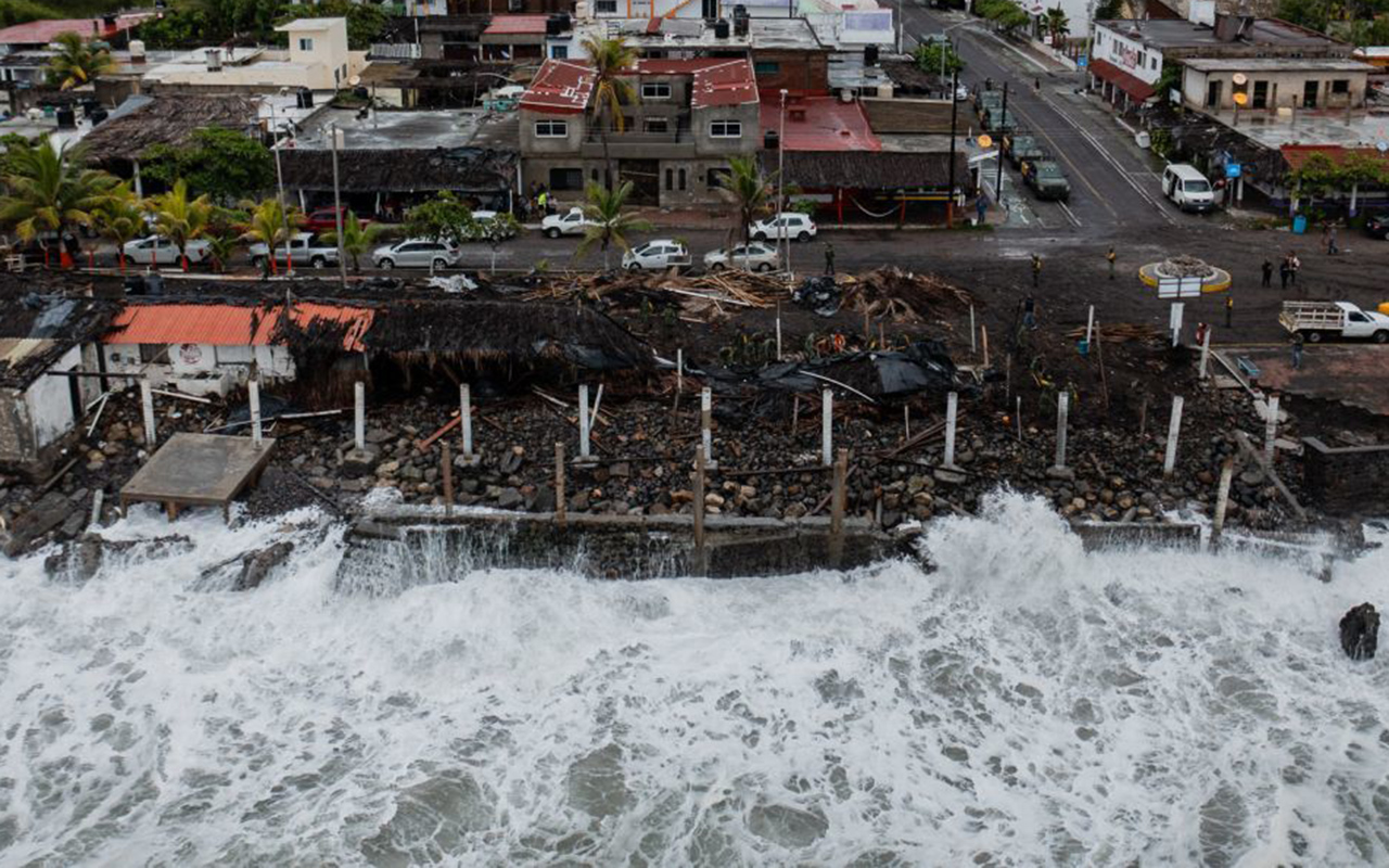 2020, año histórico con más ciclones tropicales que impactaron a México