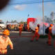 Dispersan protesta en refinería de Dos Bocas; hay lesionados