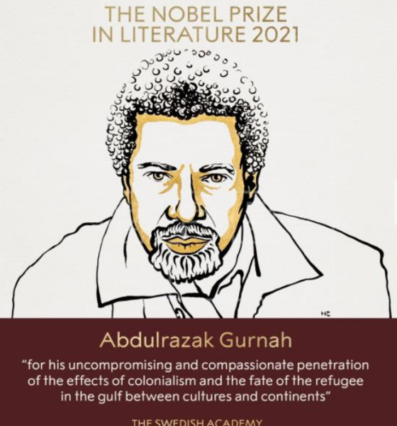 Abdulrazak Gurnah, Premio Nobel de Literatura 2021