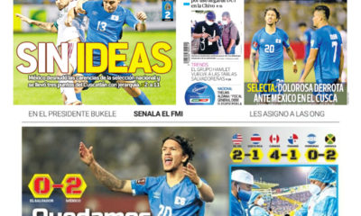 Prensa de El Salvador. Foto: Especial