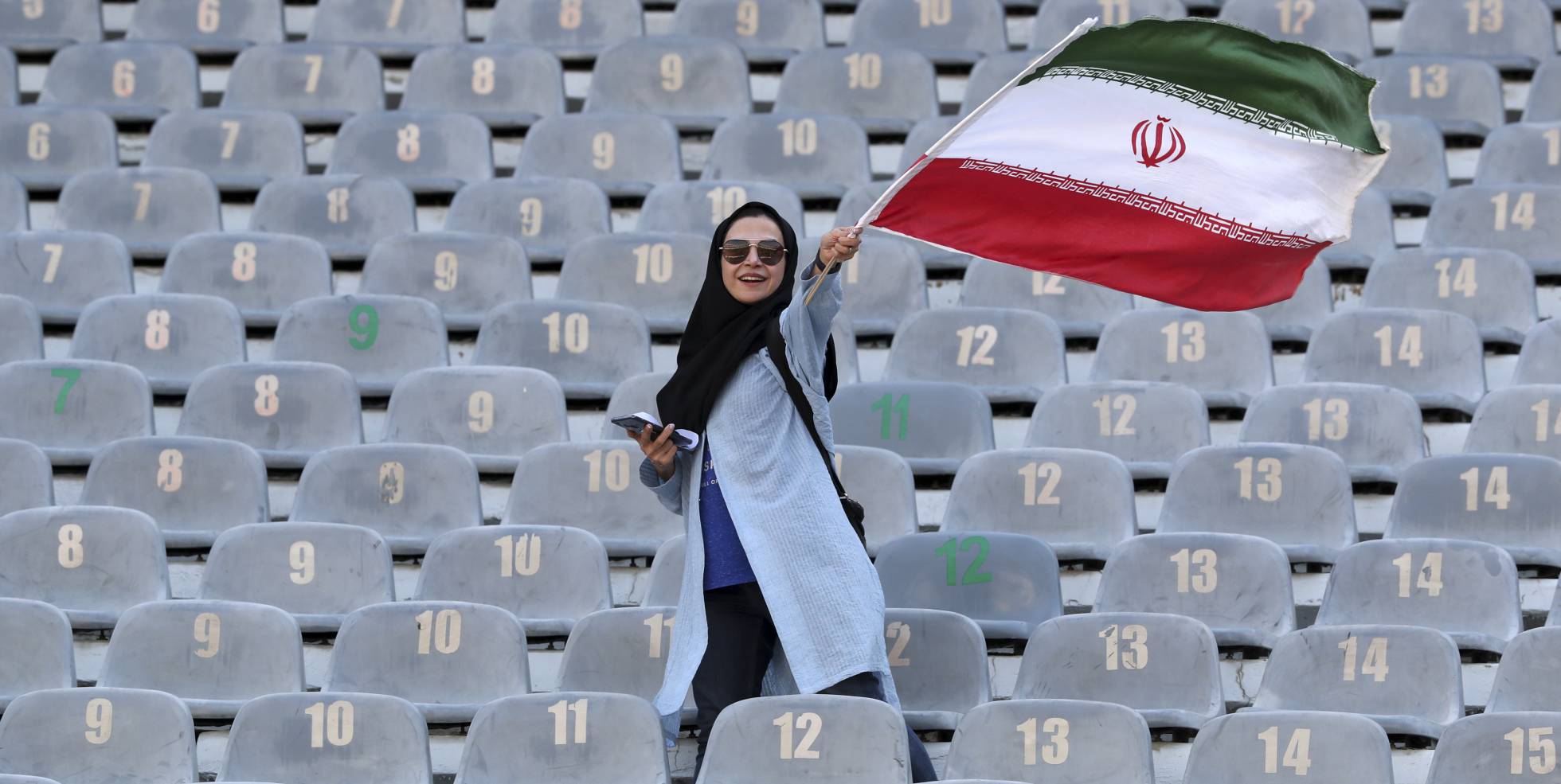 Irán permite acceso a mujeres. Foto: @futfemprof