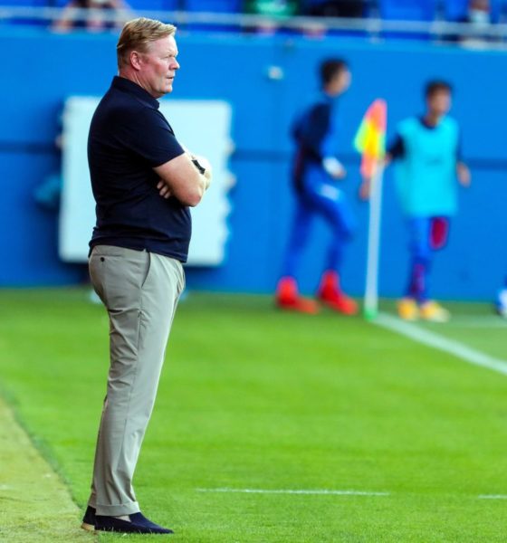 Ronald Koeman corrió peligro. Foto: Twitter