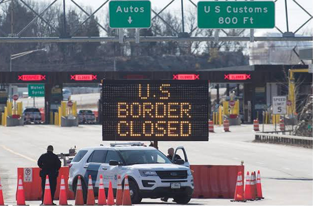 Anuncia EU apertura de su frontera con México y Canadá