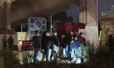 Trabajadores de limpia bloquean avenida en alcaldía Magdalena Contreras