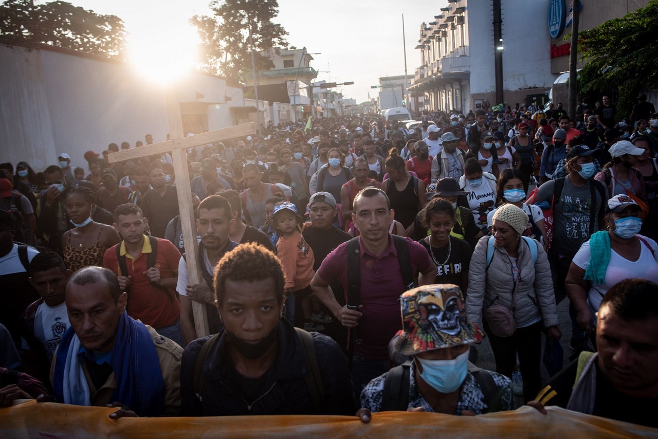 Caravana Migrante Foto: Cuartoscuro