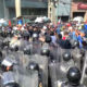 Abren mangueras de gas durante manifestación de piperos