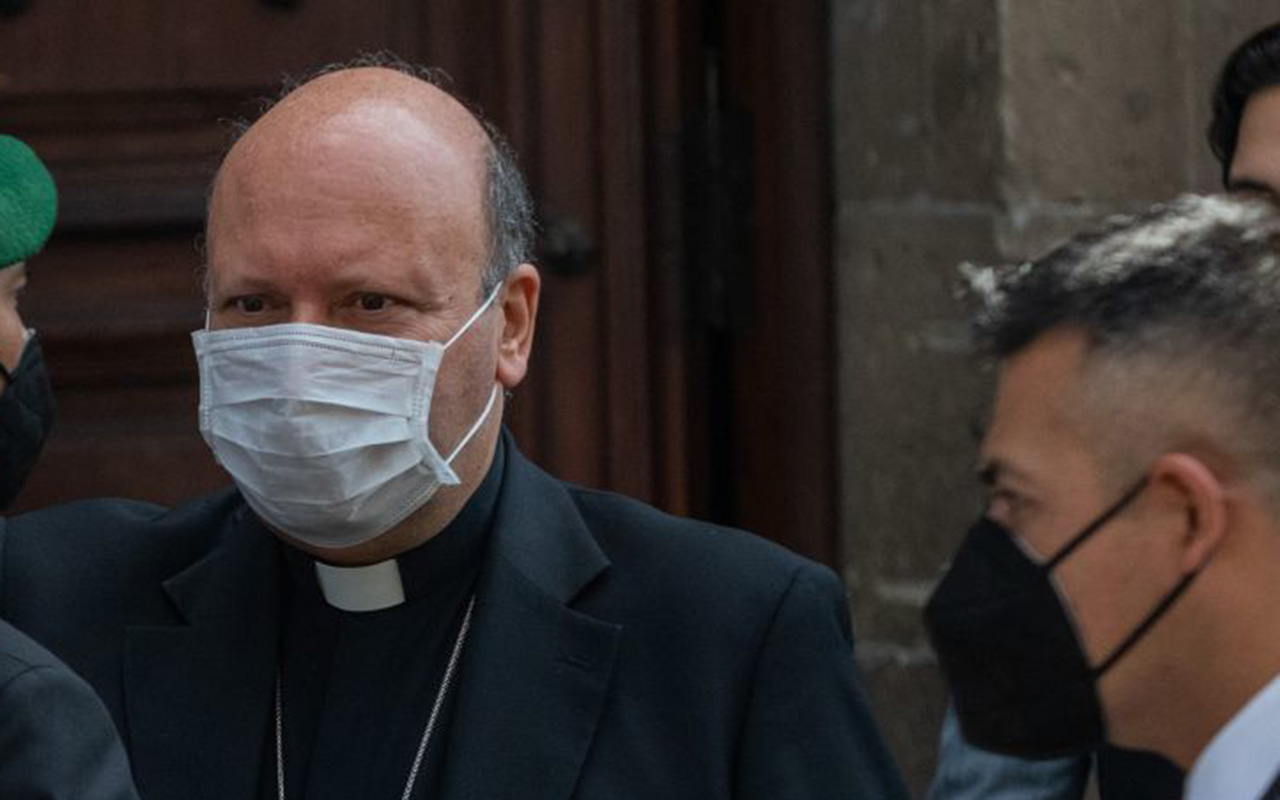 Nuncio Coppola bendice peregrinación virtual a Tierra Santa
