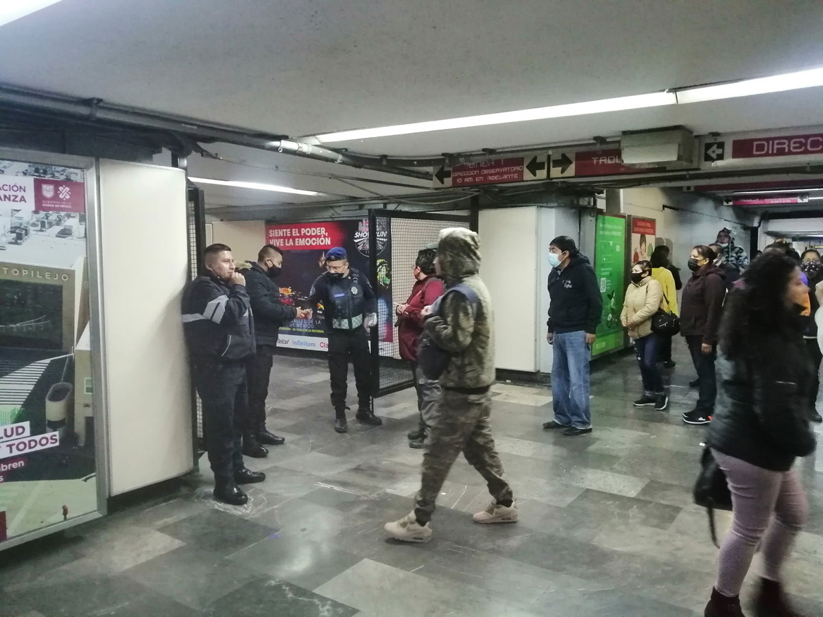 Suspender servicio en tramo de Línea 1 del STC Metro