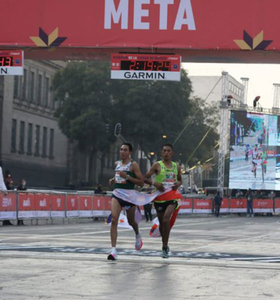 Mexicanos hacen el 1-2 en el Maratón de la CDMX 2021