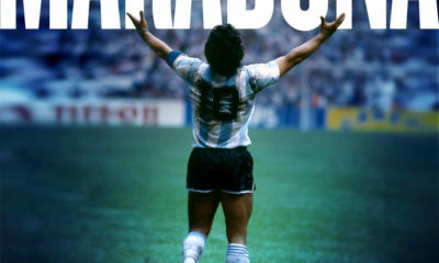 Le rinden homenaje a Maradona. Foto: Twitter
