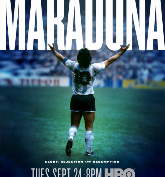 Le rinden homenaje a Maradona. Foto: Twitter