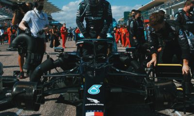 Lewis Hamilton F1 alaba al Checo Pérez.. Foto: Twitter