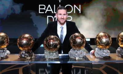 Messi gana el balón de oro. Foto: Twtter