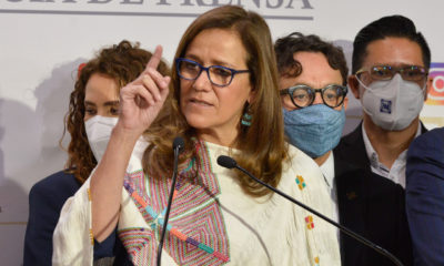 Margarita Zavala pide al Ejecutivo frenar acoso contra Anaya